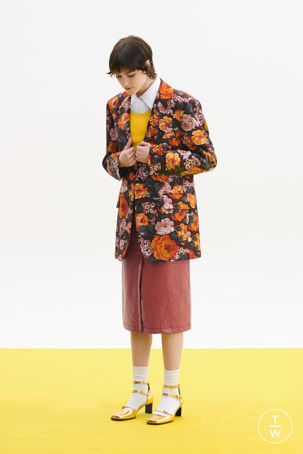 Fashion Week Milan Pre-Fall 2020 look 21 from the MSGM collection womenswear