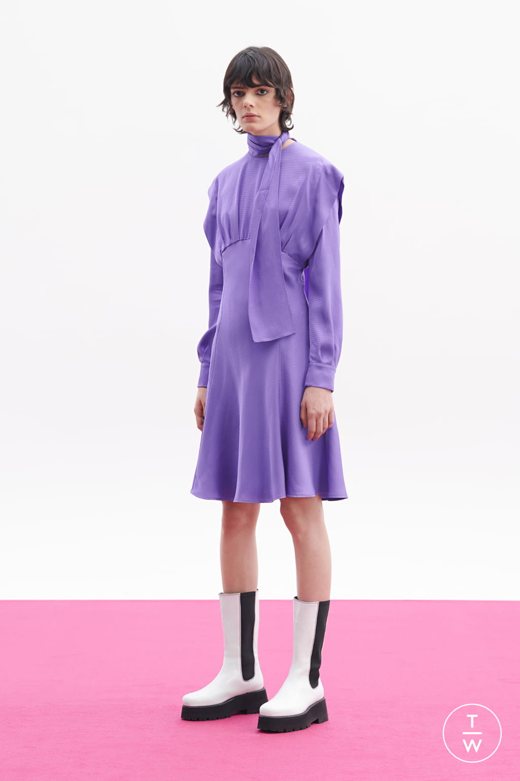 Fashion Week Milan Pre-Fall 2020 look 28 de la collection MSGM womenswear