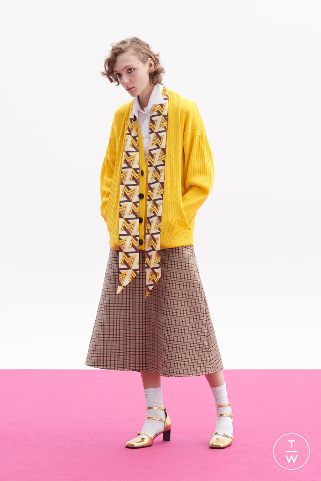 Fashion Week Milan Pre-Fall 2020 look 33 from the MSGM collection 女装