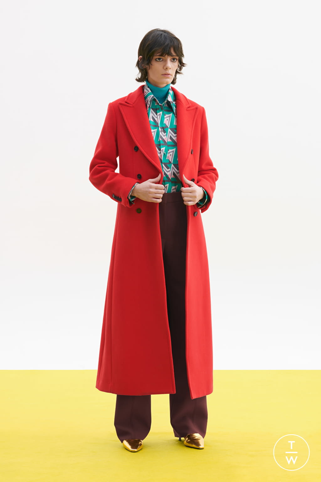 Fashion Week Milan Pre-Fall 2020 look 34 from the MSGM collection 女装