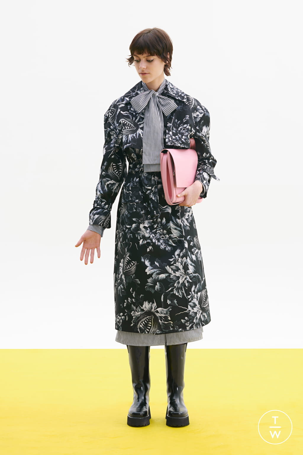 Fashion Week Milan Pre-Fall 2020 look 7 from the MSGM collection womenswear