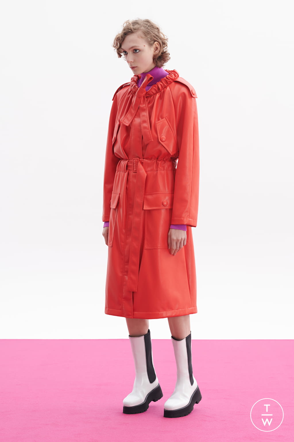 Fashion Week Milan Pre-Fall 2020 look 8 from the MSGM collection 女装