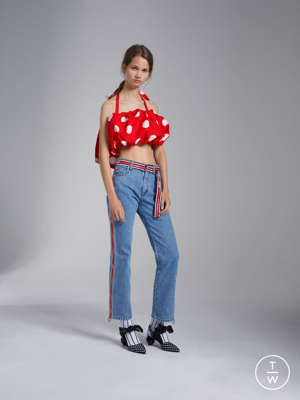 Fashion Week Milan Resort 2019 look 9 from the MSGM collection womenswear