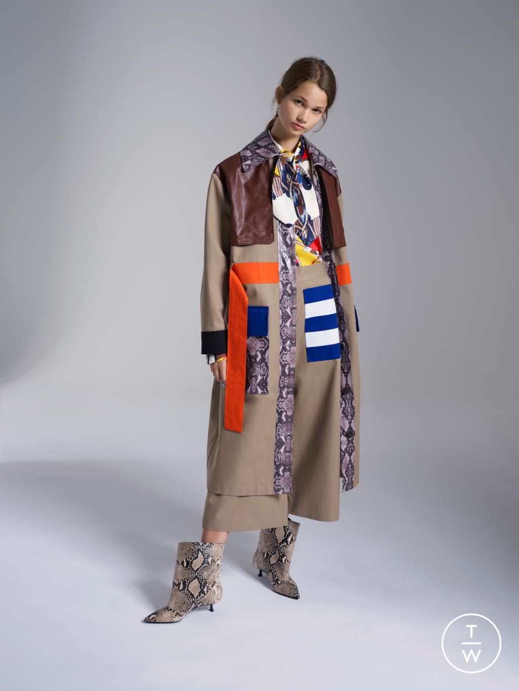 Fashion Week Milan Resort 2019 look 20 from the MSGM collection womenswear