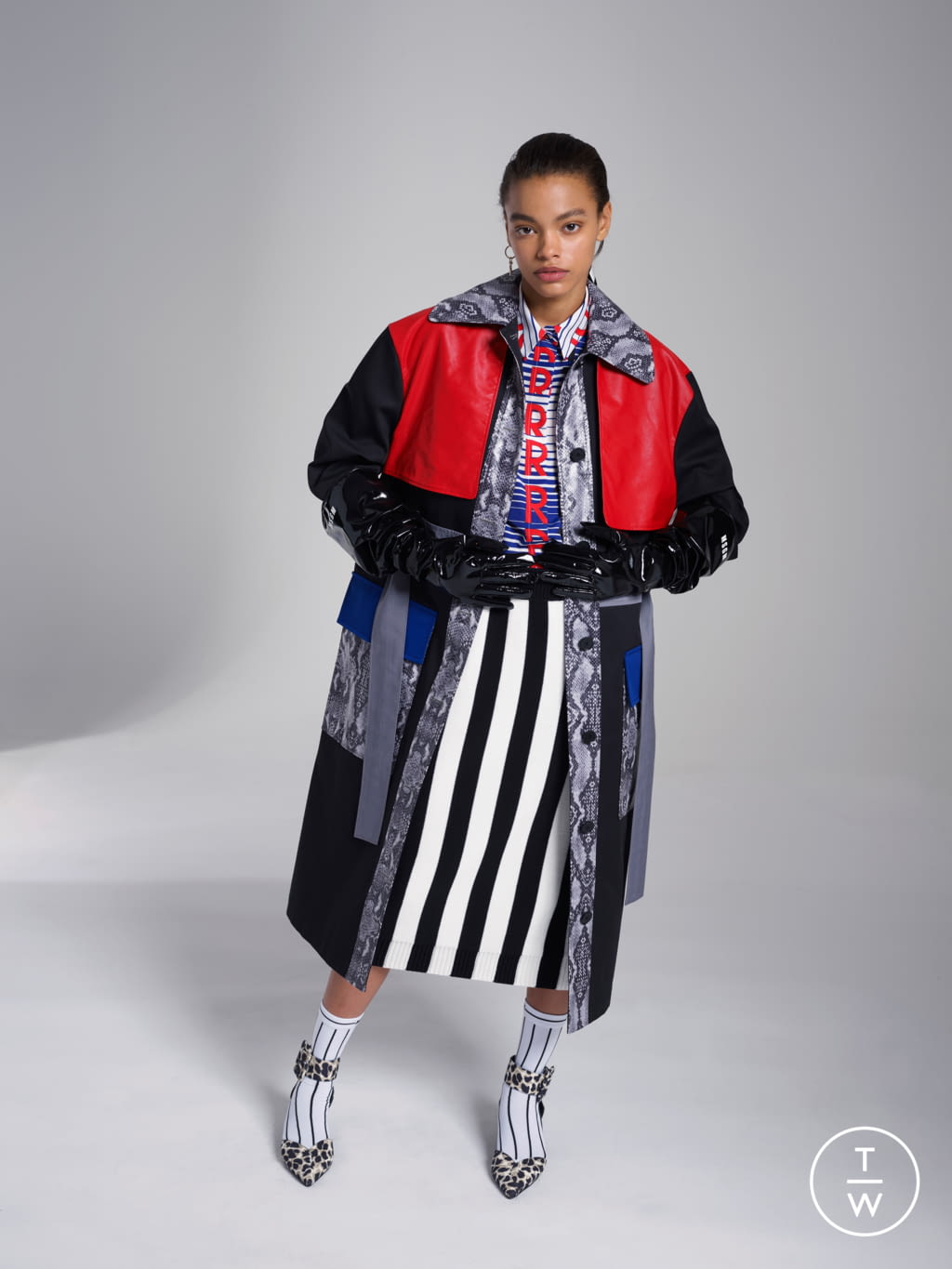 Fashion Week Milan Resort 2019 look 27 from the MSGM collection womenswear