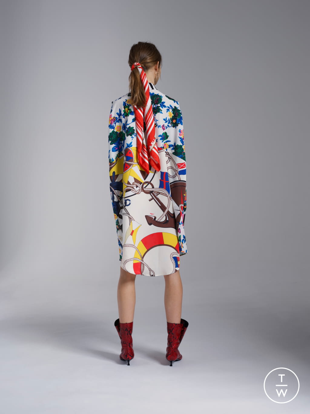 Fashion Week Milan Resort 2019 look 31 from the MSGM collection womenswear