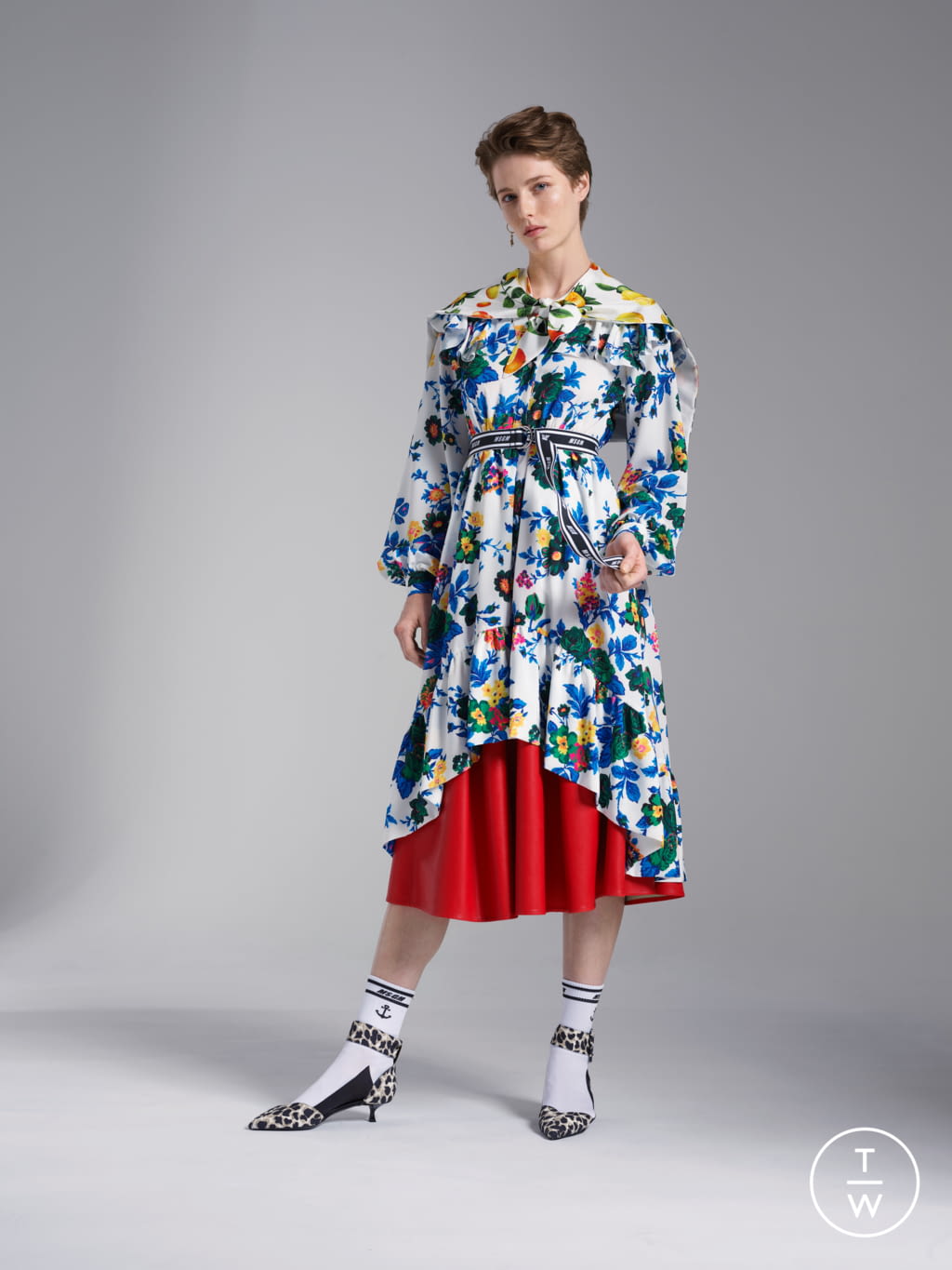 Fashion Week Milan Resort 2019 look 33 from the MSGM collection 女装