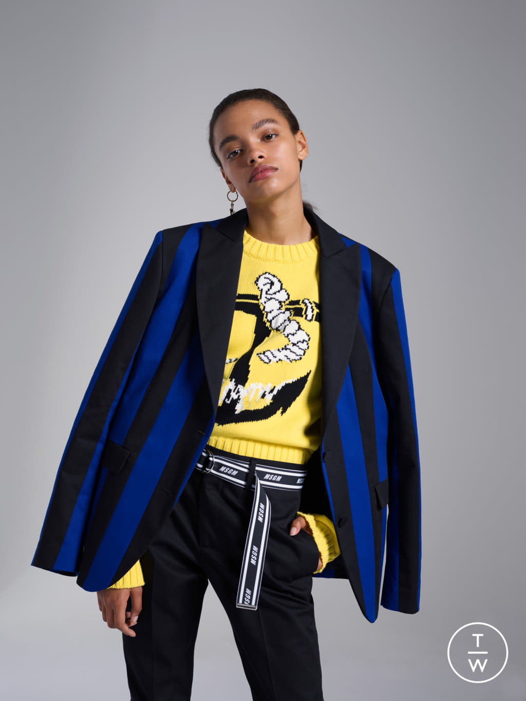 Fashion Week Milan Resort 2019 look 36 from the MSGM collection womenswear