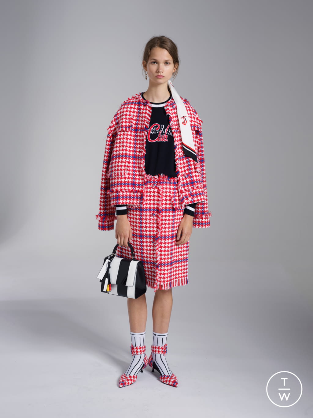 Fashion Week Milan Resort 2019 look 40 from the MSGM collection womenswear