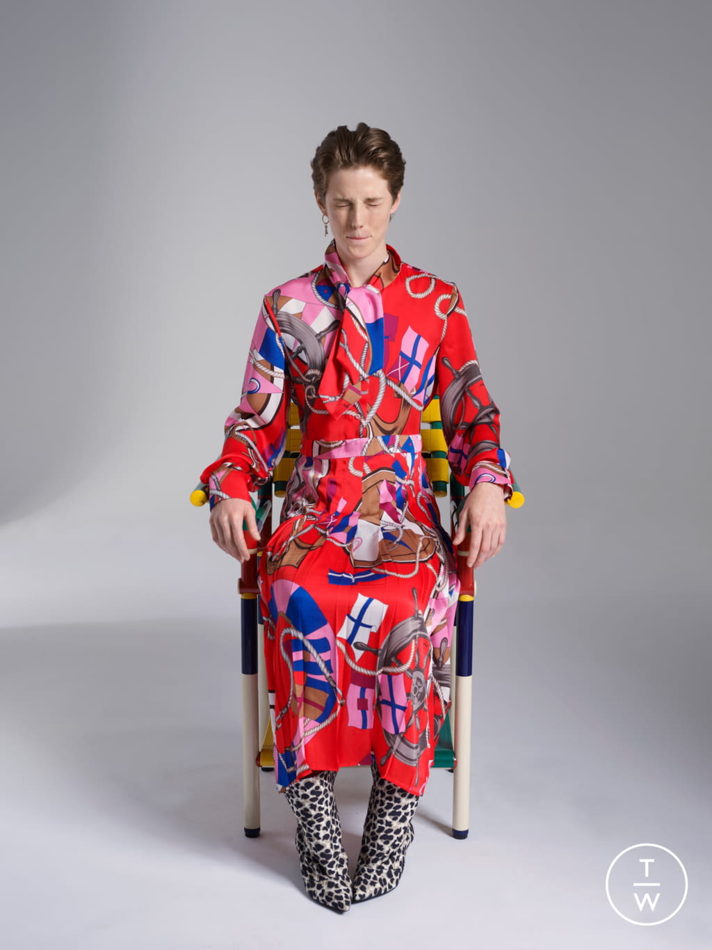 Fashion Week Milan Resort 2019 look 43 from the MSGM collection womenswear