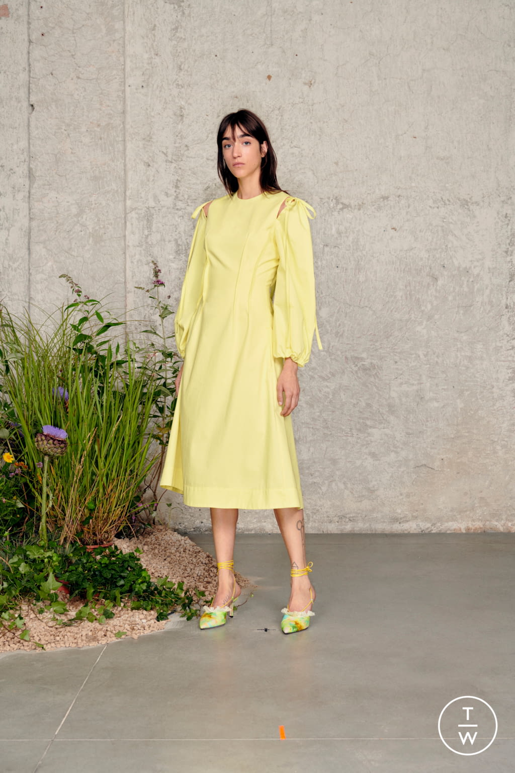 Fashion Week Milan Resort 2021 look 10 from the MSGM collection womenswear