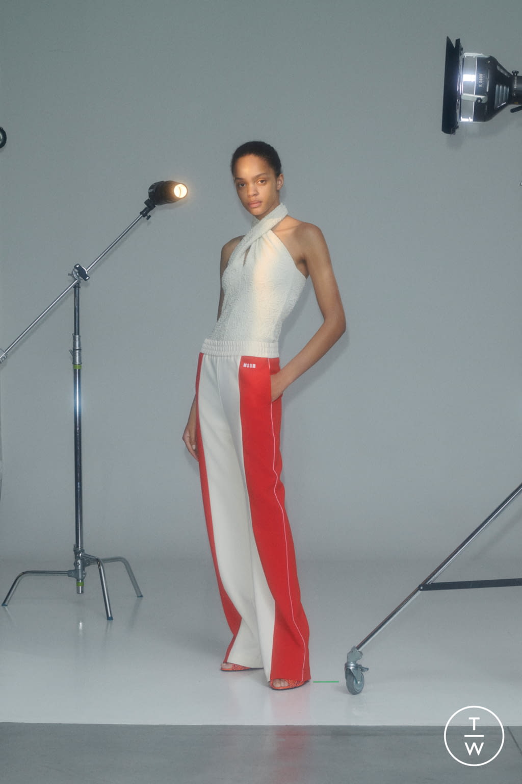 Fashion Week Milan Resort 2022 look 11 from the MSGM collection 女装
