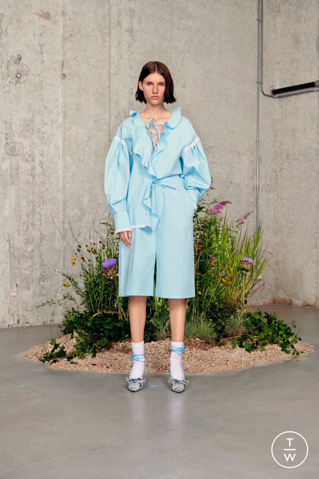 Fashion Week Milan Resort 2021 look 16 from the MSGM collection 女装