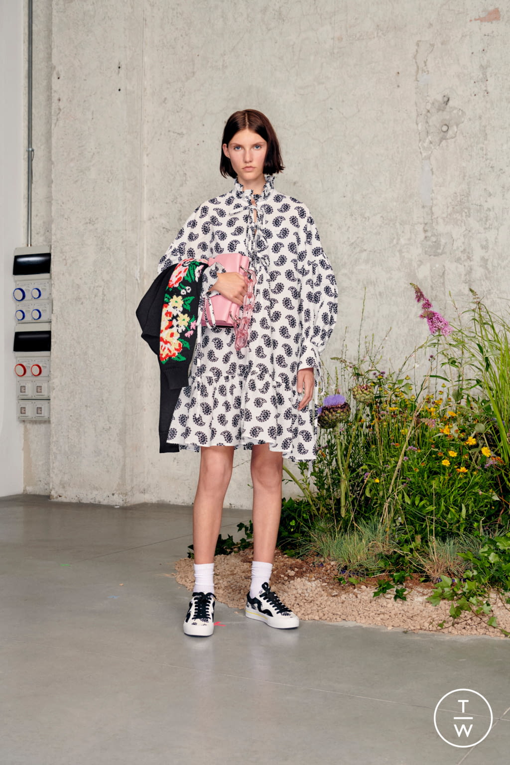 Fashion Week Milan Resort 2021 look 30 from the MSGM collection womenswear