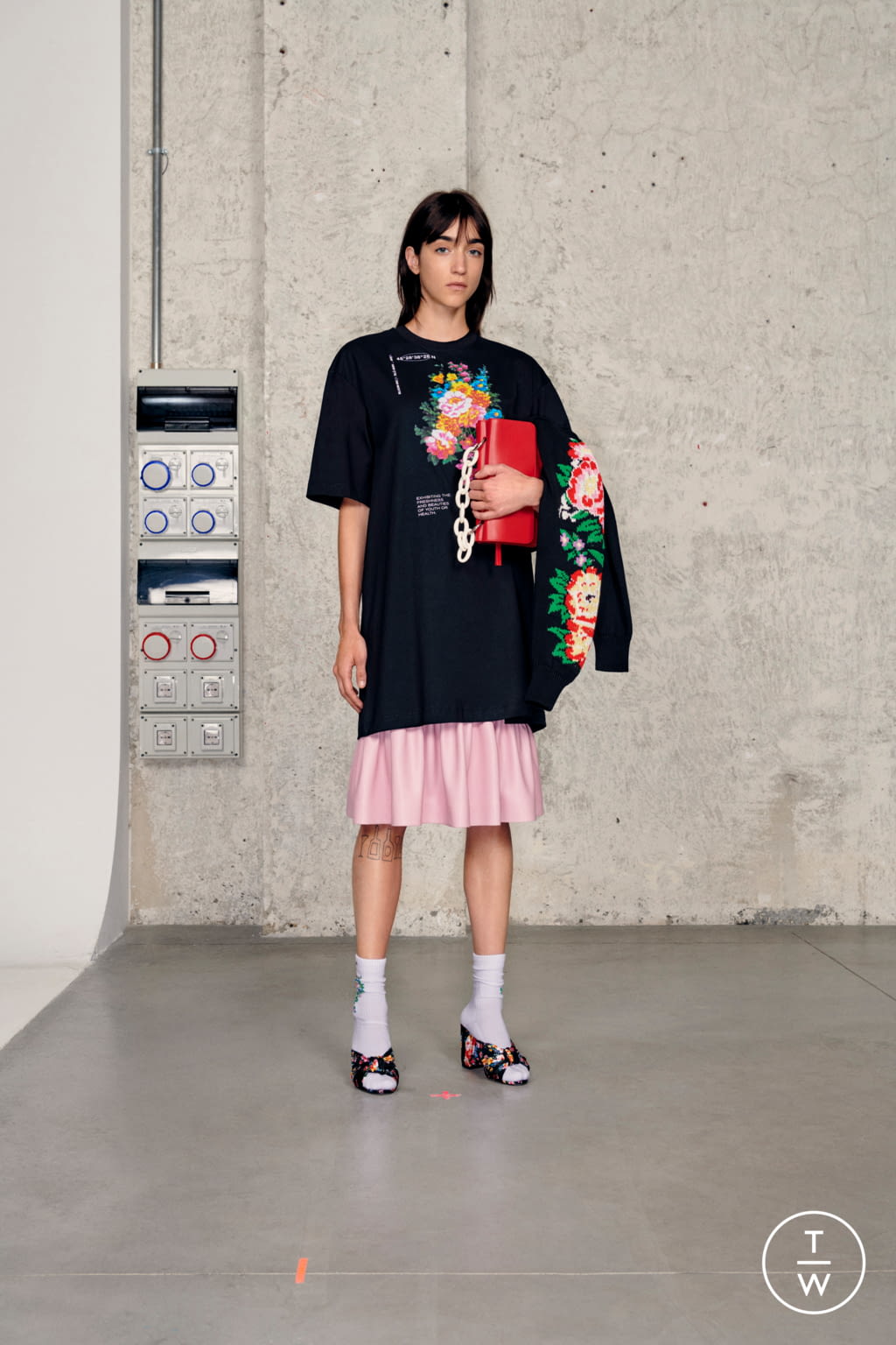 Fashion Week Milan Resort 2021 look 29 from the MSGM collection womenswear