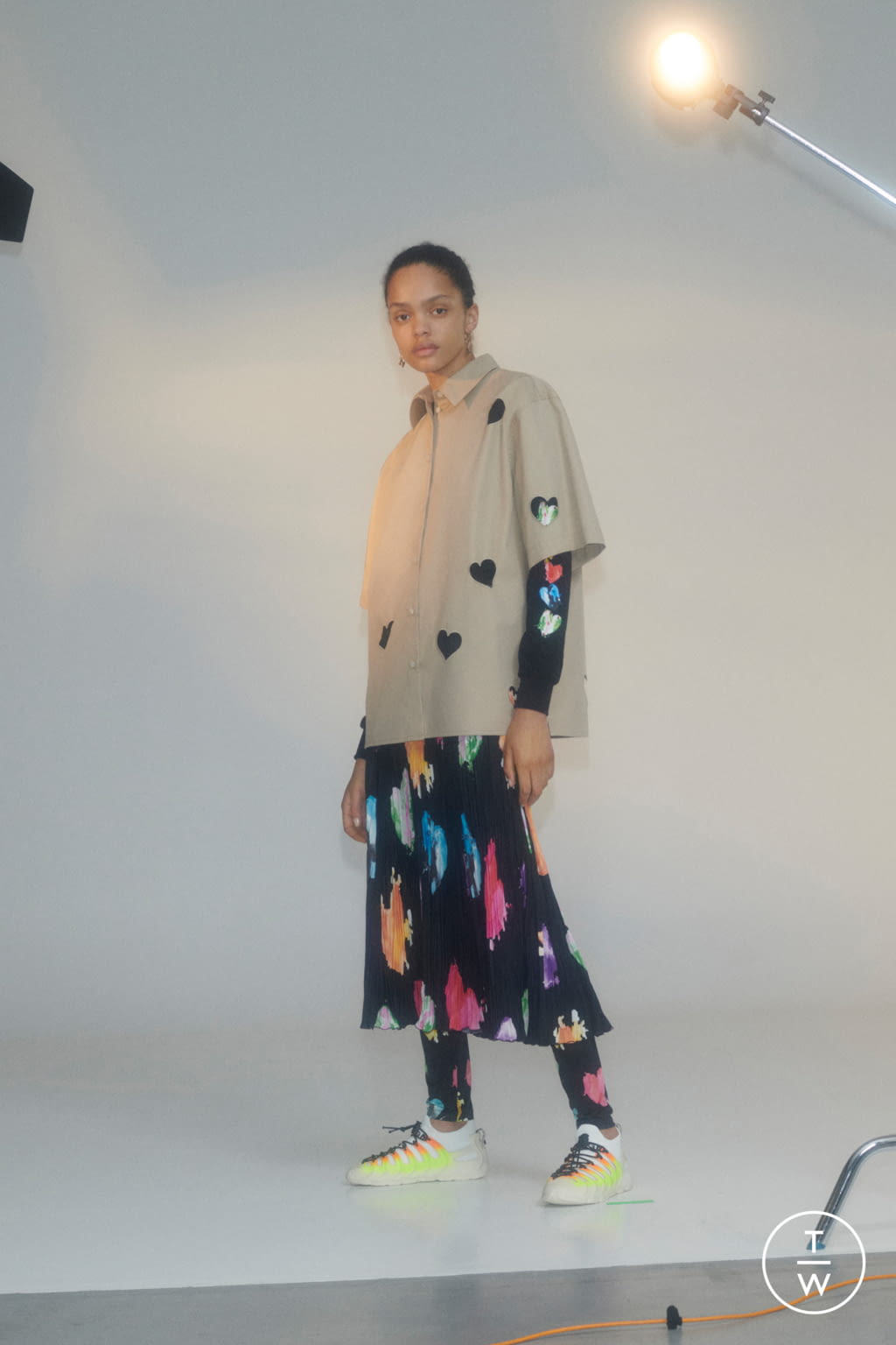 Fashion Week Milan Resort 2022 look 30 from the MSGM collection womenswear