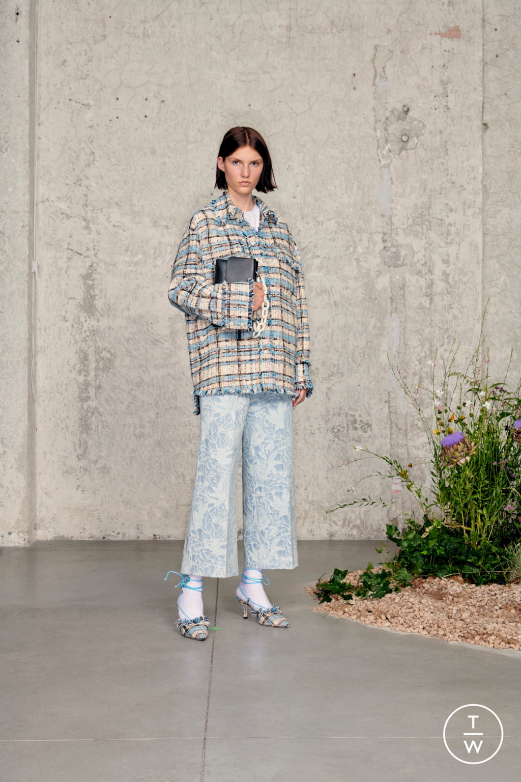 Fashion Week Milan Resort 2021 look 32 from the MSGM collection 女装