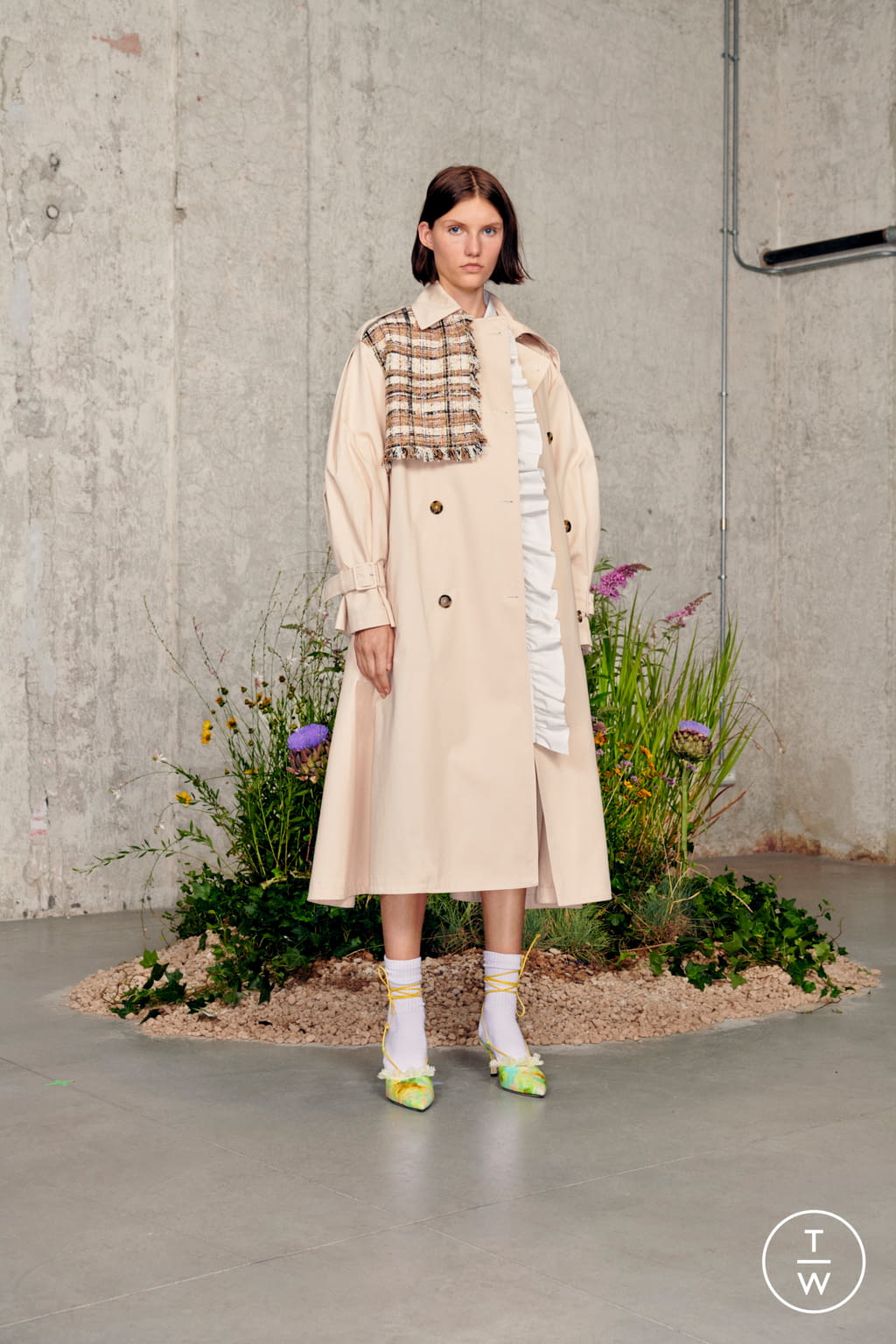 Fashion Week Milan Resort 2021 look 34 from the MSGM collection womenswear