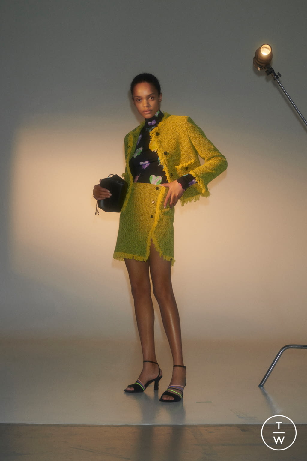 Fashion Week Milan Resort 2022 look 34 from the MSGM collection 女装