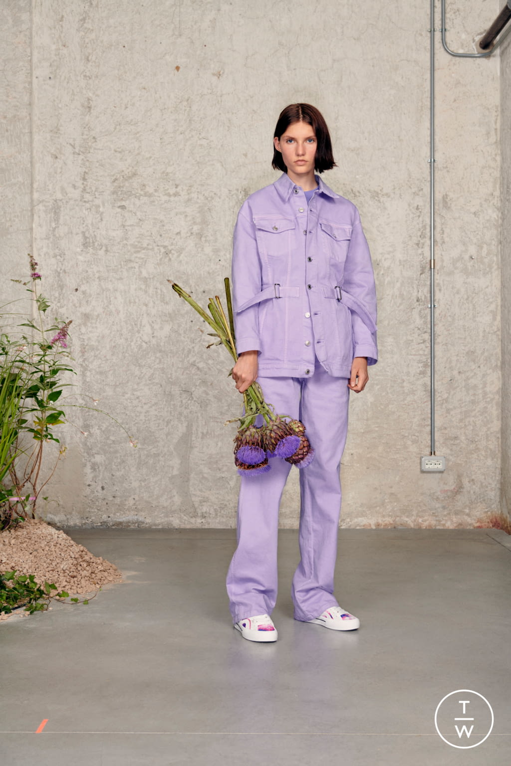 Fashion Week Milan Resort 2021 look 36 from the MSGM collection womenswear