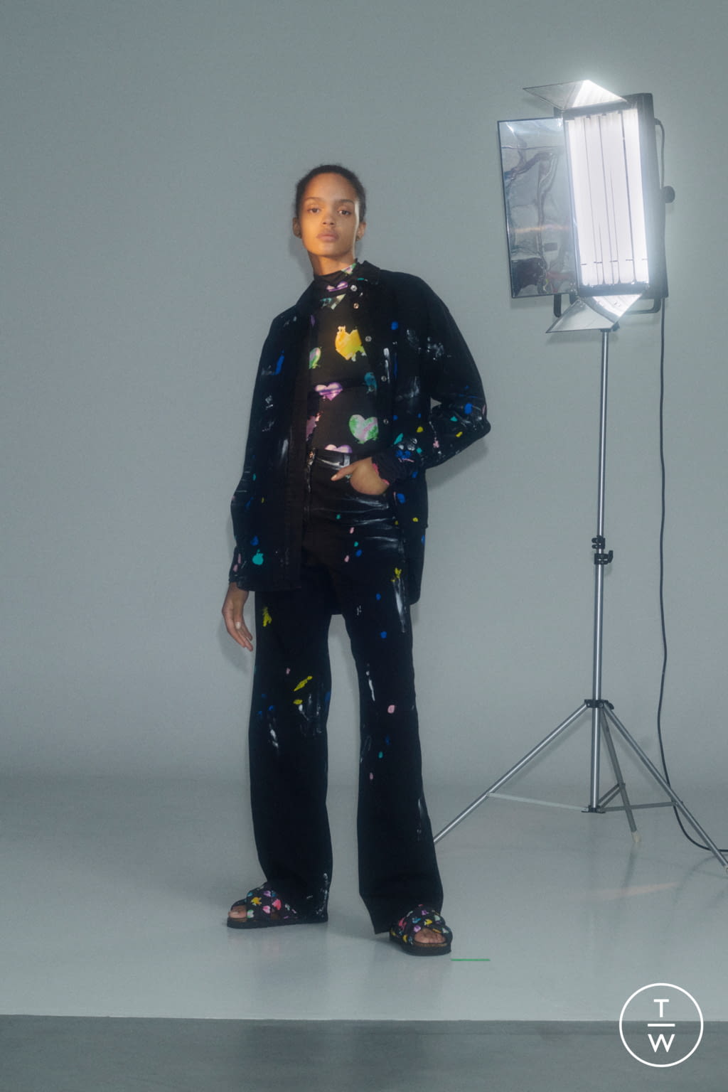 Fashion Week Milan Resort 2022 look 38 from the MSGM collection womenswear