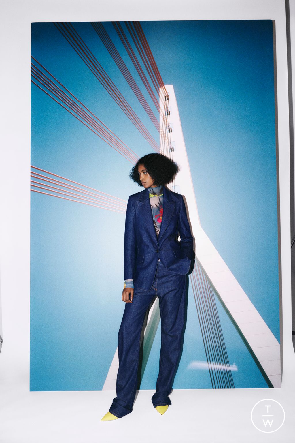 Fashion Week Milan Resort 2023 look 15 from the MSGM collection womenswear