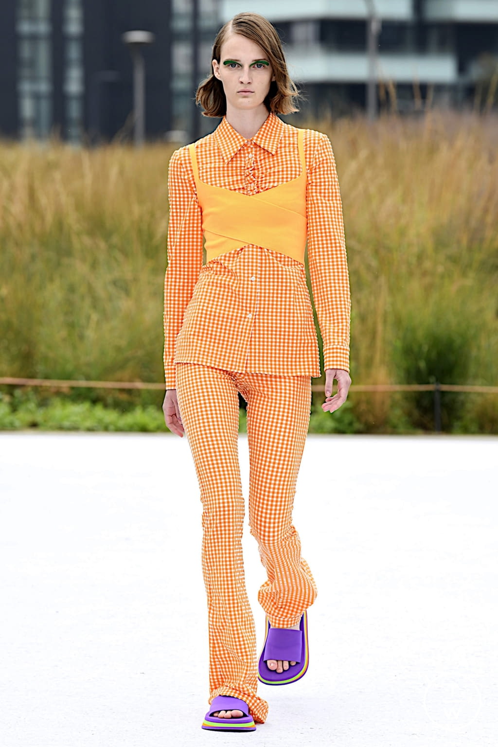 Fashion Week Milan Spring/Summer 2022 look 7 from the MSGM collection womenswear
