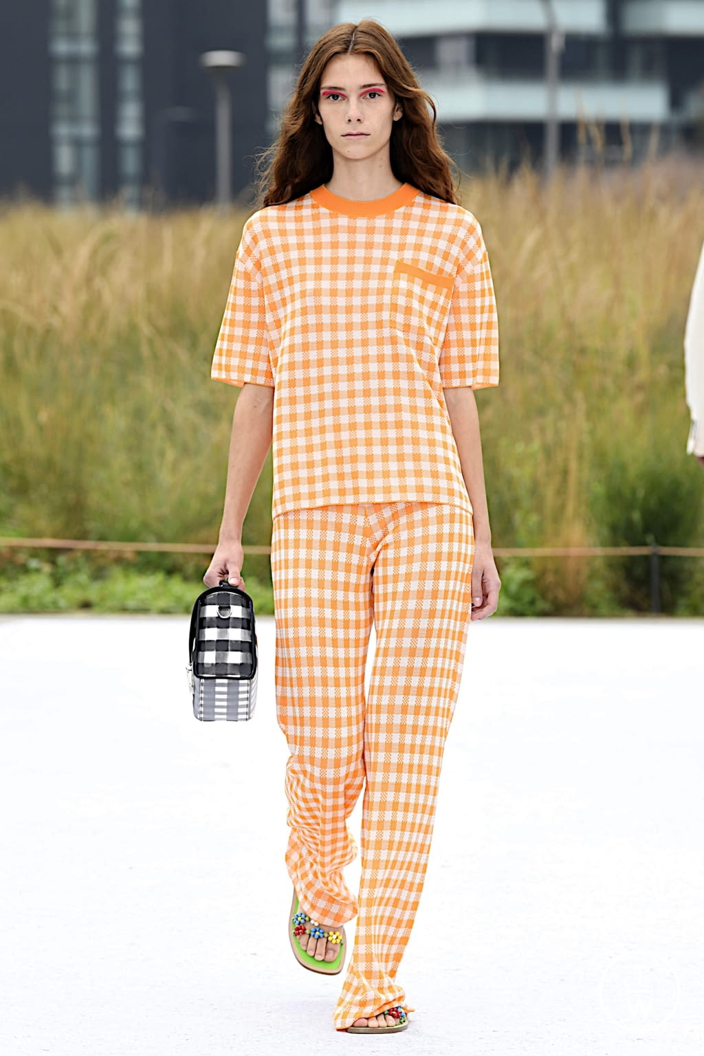Fashion Week Milan Spring/Summer 2022 look 10 from the MSGM collection 女装