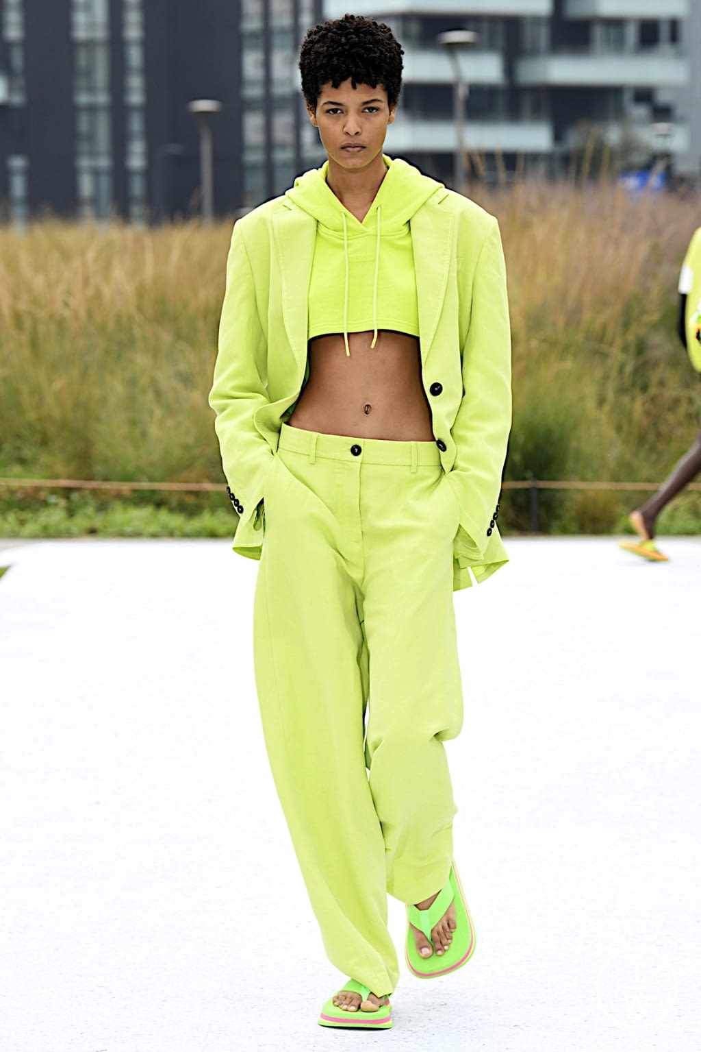 Fashion Week Milan Spring/Summer 2022 look 13 from the MSGM collection womenswear
