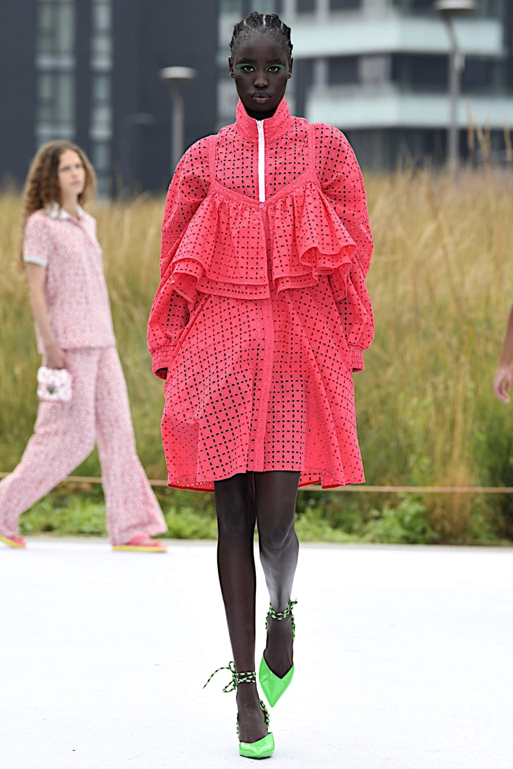 Fashion Week Milan Spring/Summer 2022 look 19 from the MSGM collection 女装
