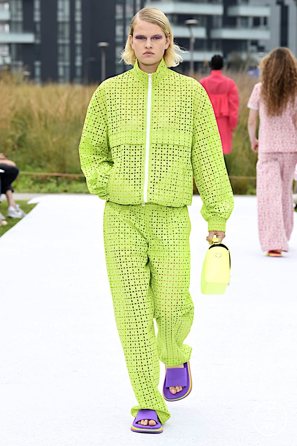 Fashion Week Milan Spring/Summer 2022 look 21 from the MSGM collection 女装