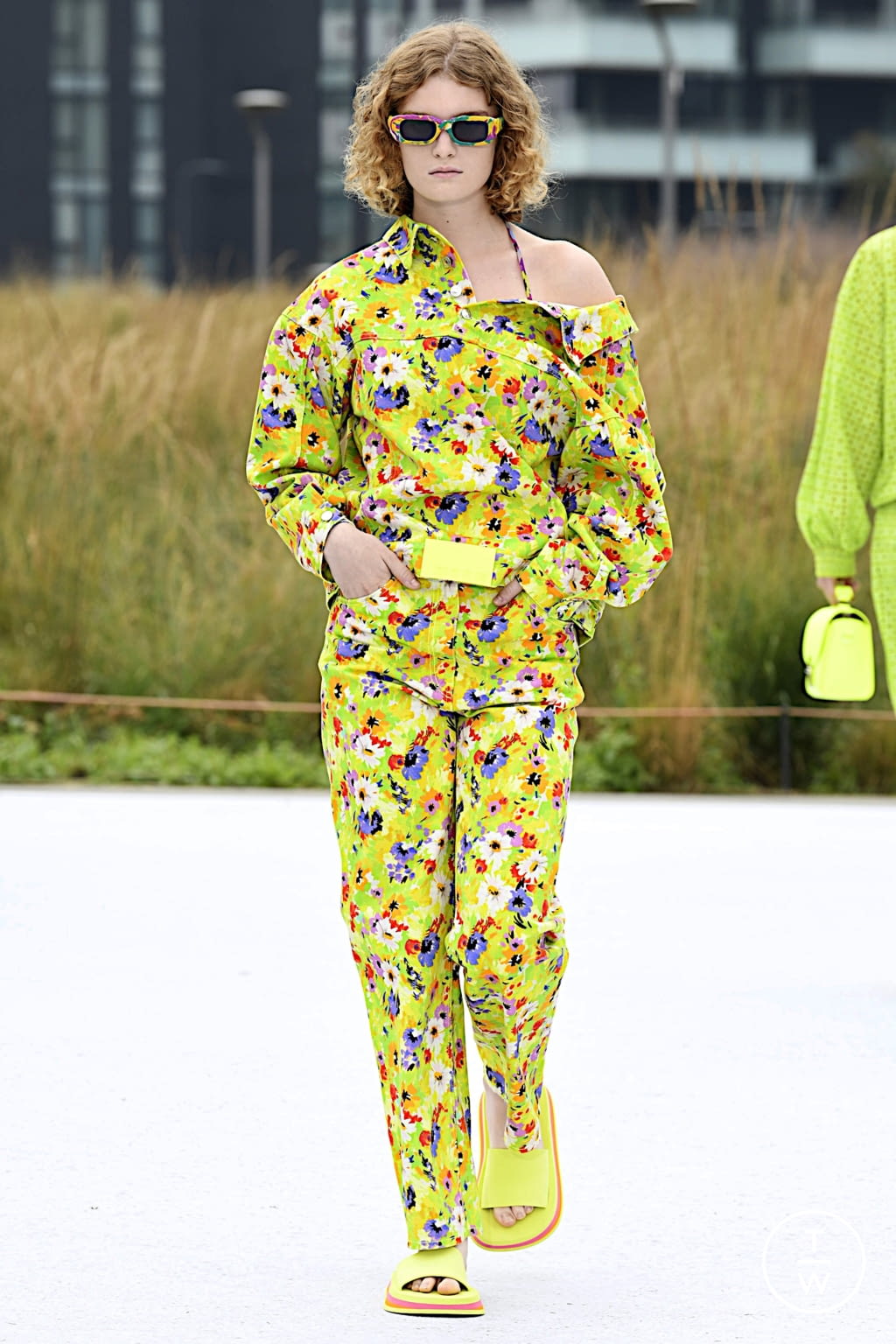 Fashion Week Milan Spring/Summer 2022 look 22 from the MSGM collection womenswear