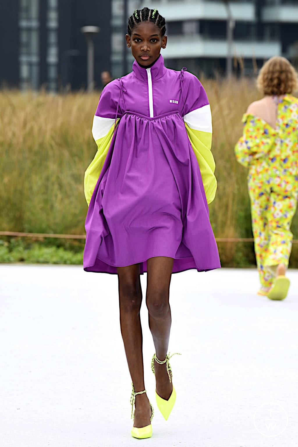 Fashion Week Milan Spring/Summer 2022 look 24 from the MSGM collection 女装