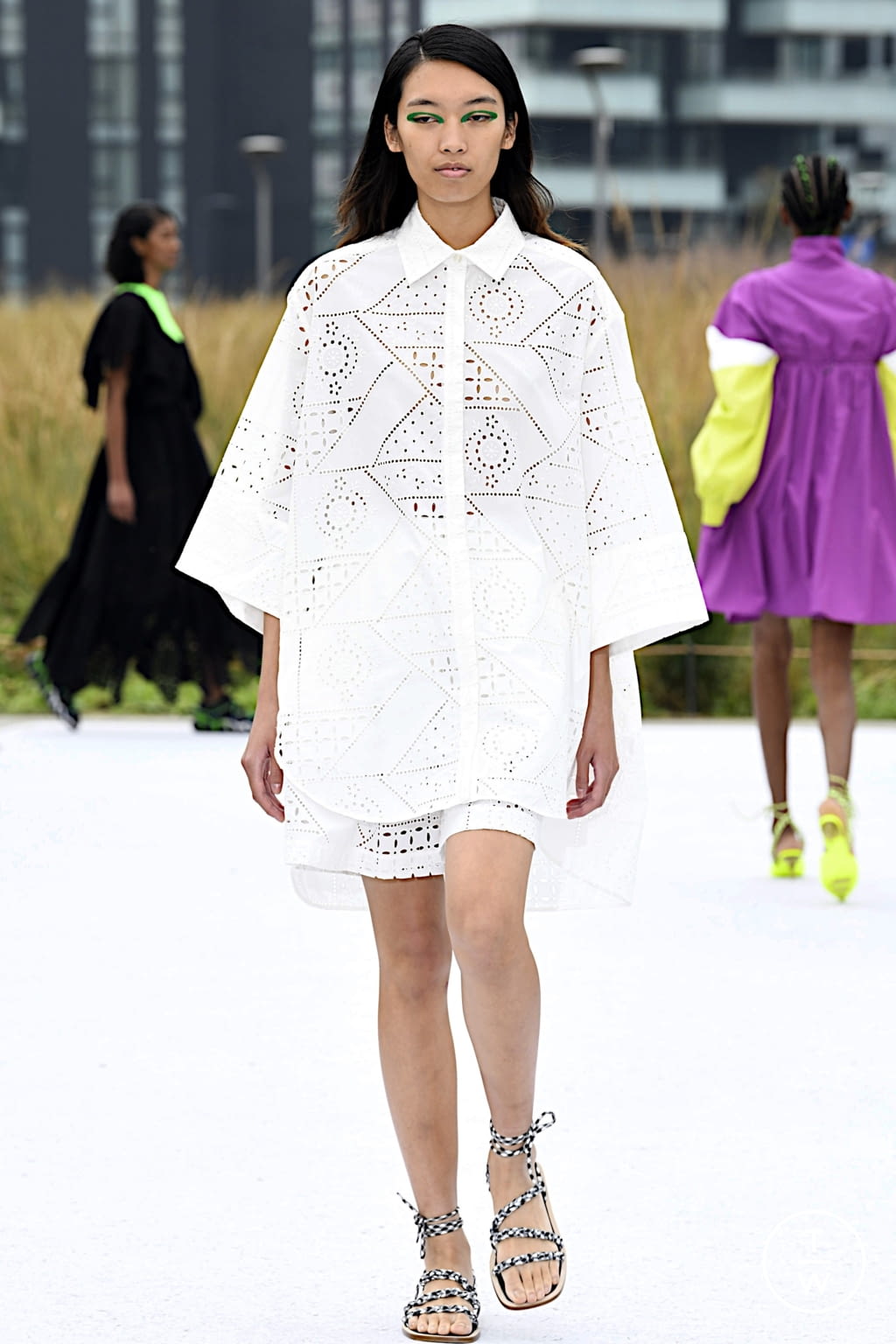 Fashion Week Milan Spring/Summer 2022 look 25 from the MSGM collection womenswear