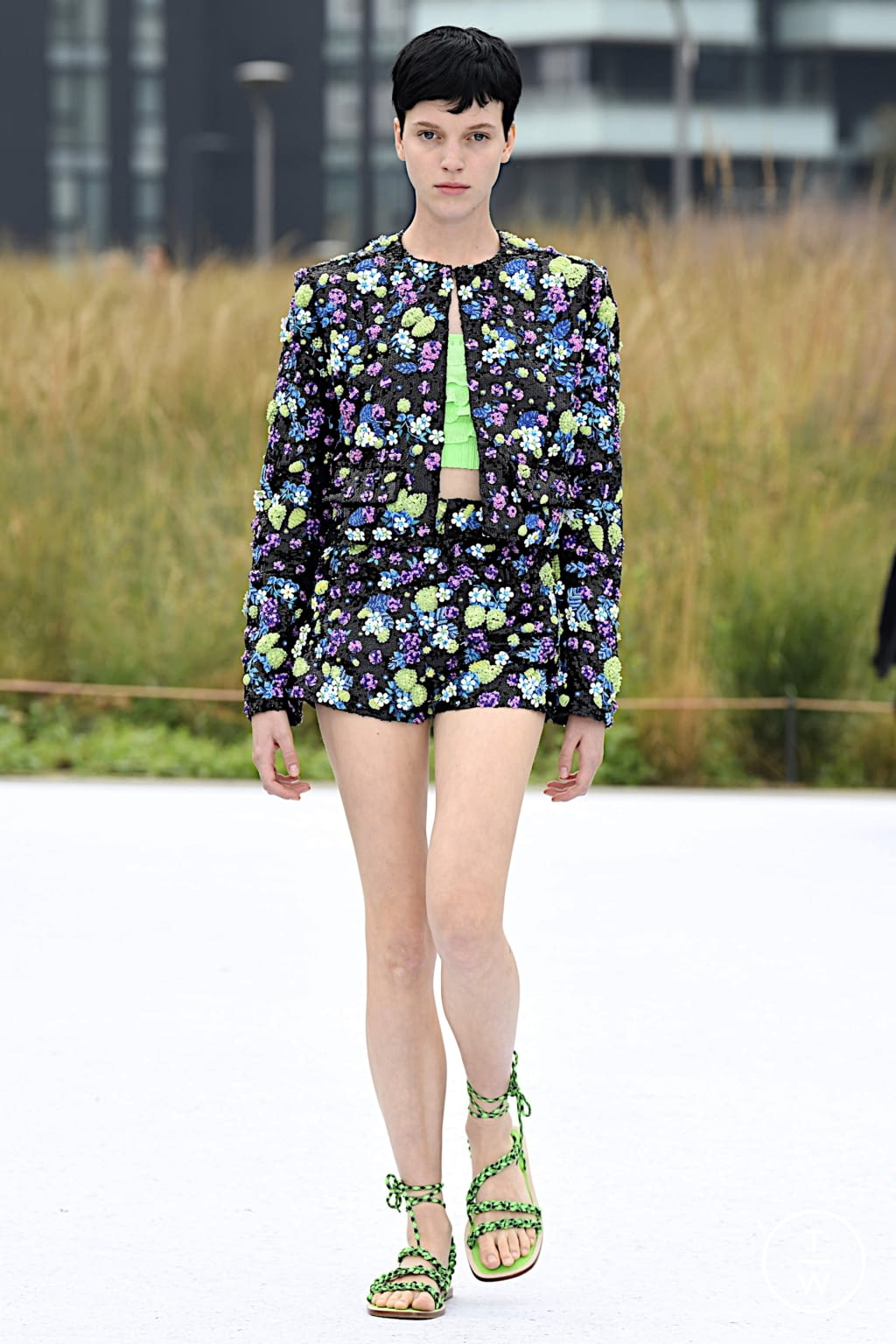 Fashion Week Milan Spring/Summer 2022 look 27 from the MSGM collection 女装