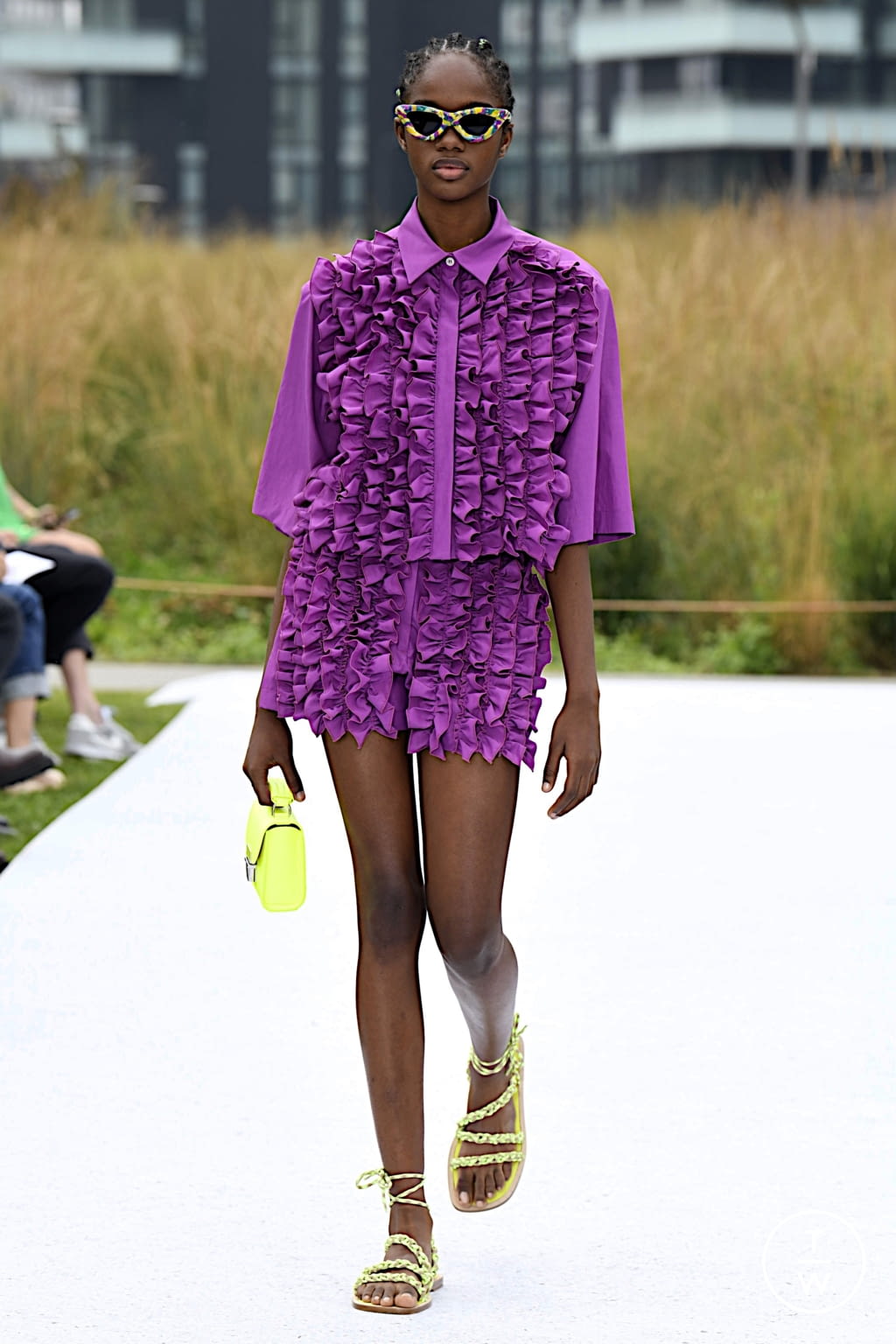 Fashion Week Milan Spring/Summer 2022 look 29 from the MSGM collection 女装