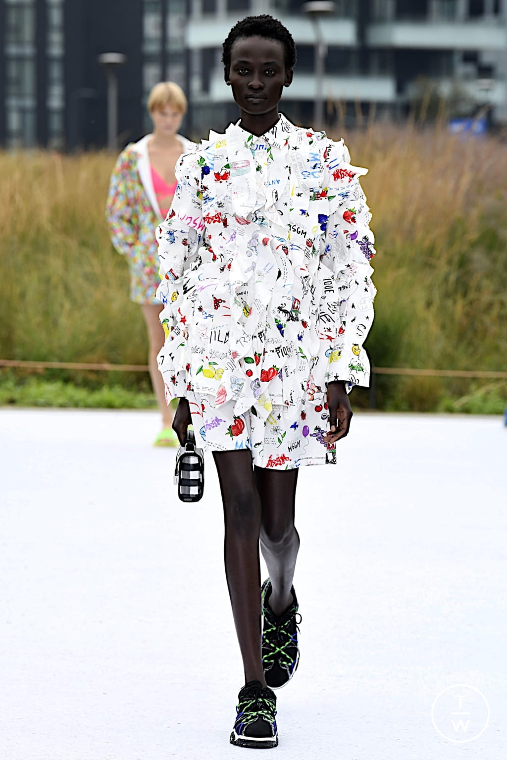 Fashion Week Milan Spring/Summer 2022 look 31 from the MSGM collection womenswear