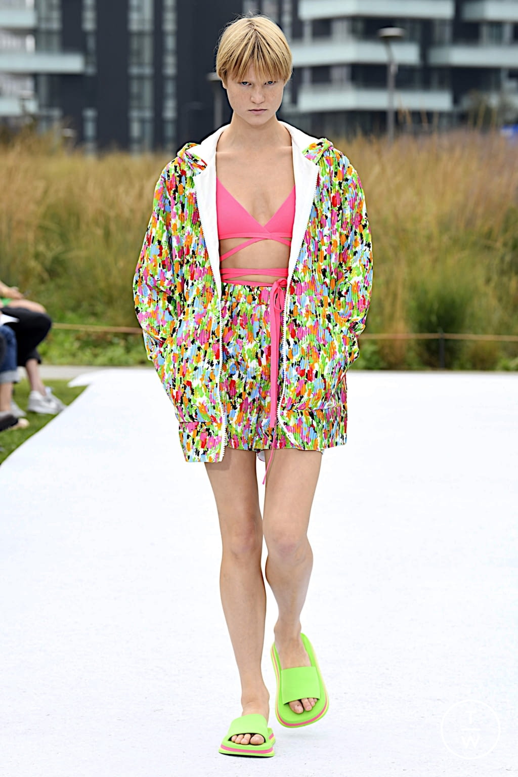 Fashion Week Milan Spring/Summer 2022 look 32 from the MSGM collection womenswear