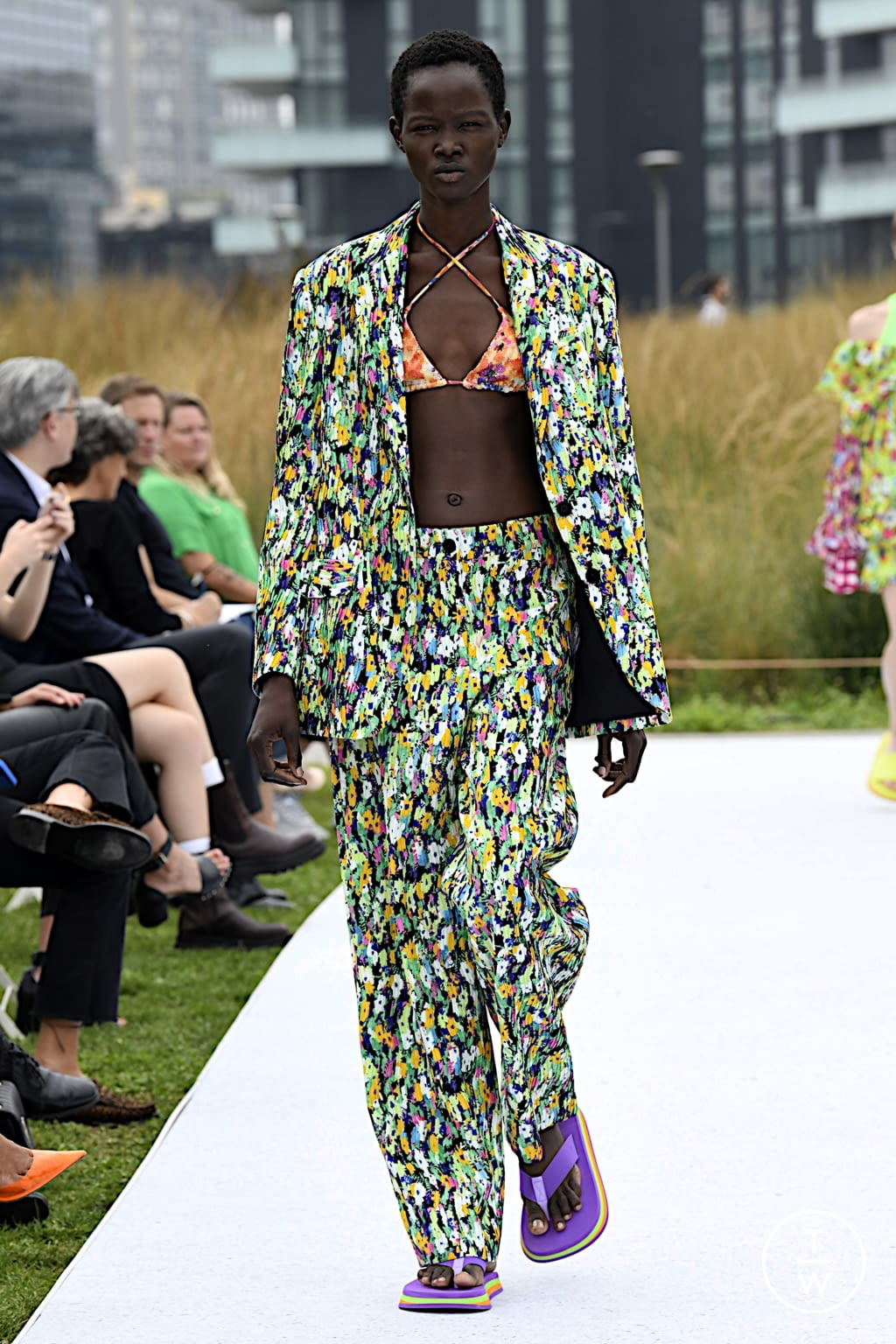 Fashion Week Milan Spring/Summer 2022 look 33 from the MSGM collection womenswear