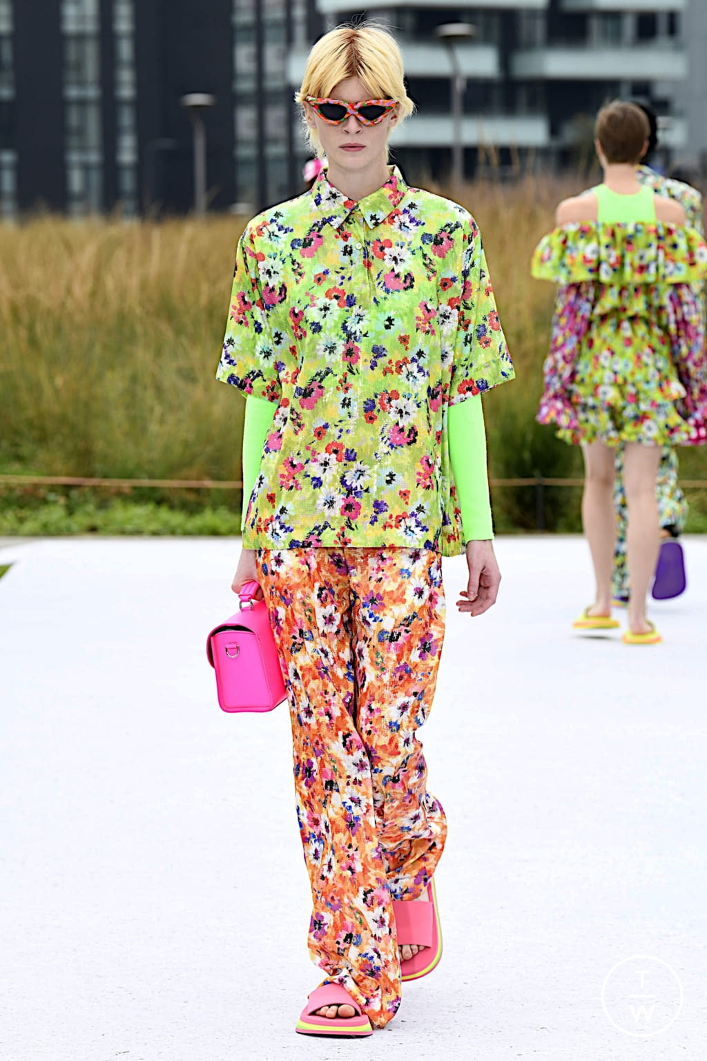 Fashion Week Milan Spring/Summer 2022 look 35 from the MSGM collection womenswear