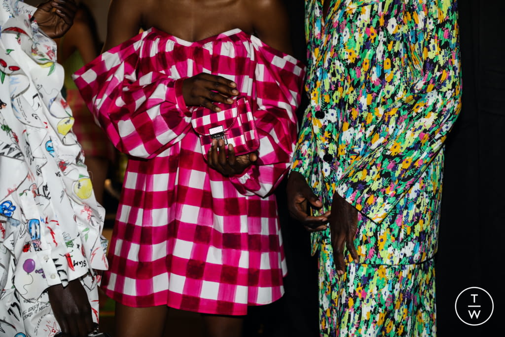 Fashion Week Paris Spring/Summer 2022 look 7 from the MSGM collection womenswear accessories