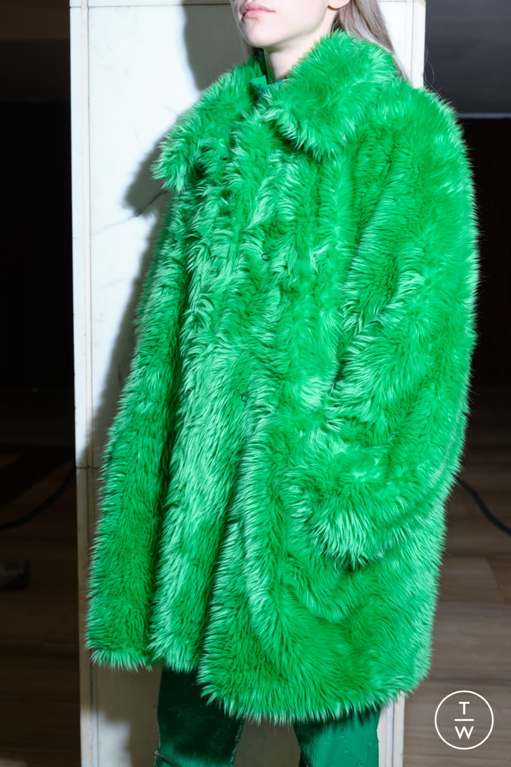 Fashion Week Milan Fall/Winter 2021 look 19 from the MSGM collection 女装