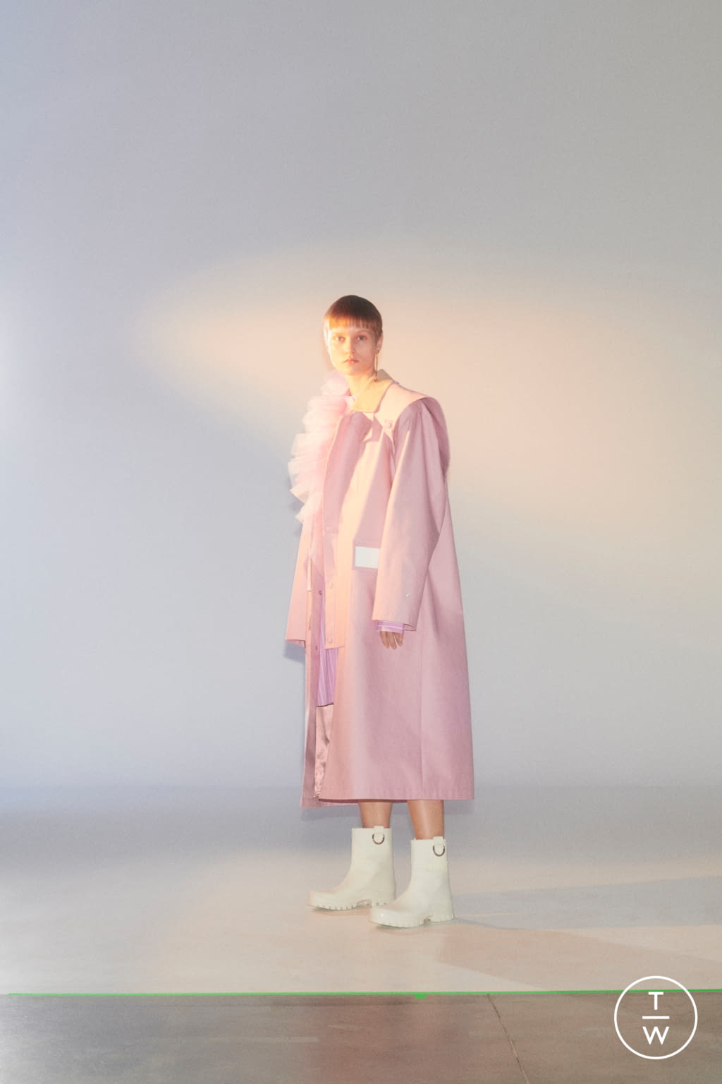 Fashion Week Milan Pre-Fall 2021 look 5 from the MSGM collection 女装