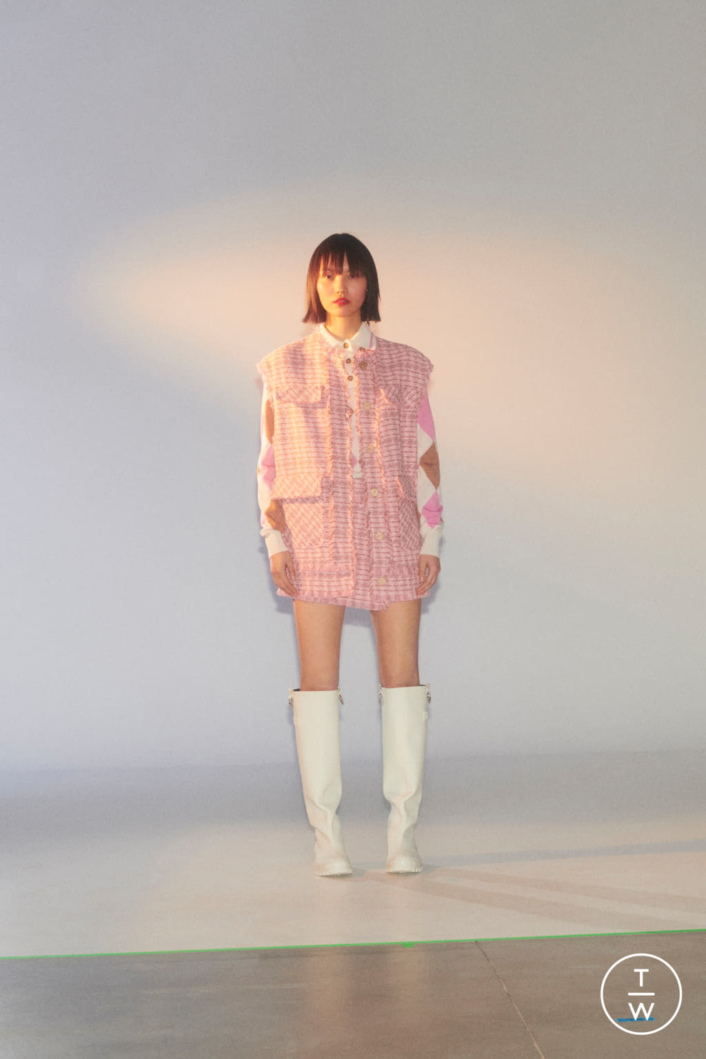 Fashion Week Milan Pre-Fall 2021 look 6 from the MSGM collection womenswear