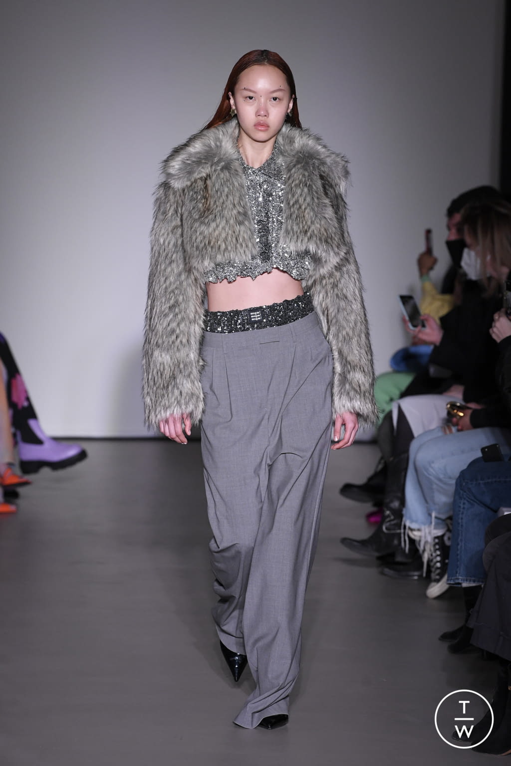 Fashion Week Milan Fall/Winter 2022 look 5 de la collection MSGM womenswear