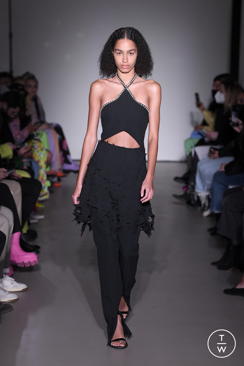 Fashion Week Milan Fall/Winter 2022 look 10 de la collection MSGM womenswear
