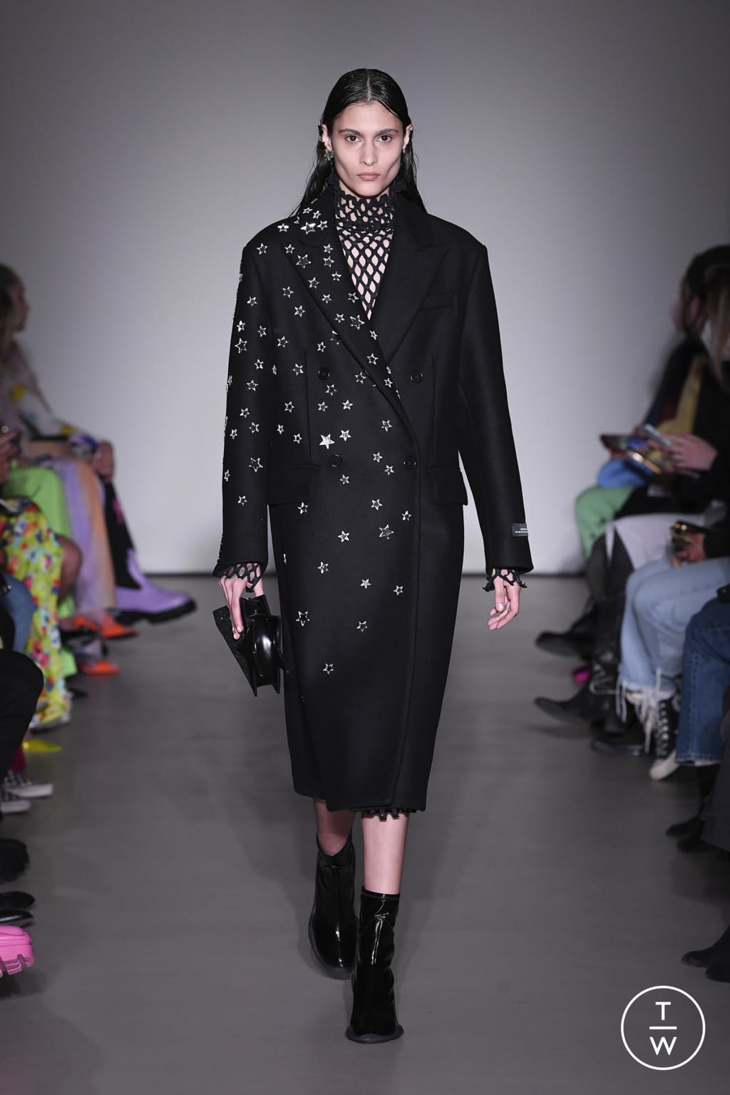 Fashion Week Milan Fall/Winter 2022 look 14 from the MSGM collection 女装