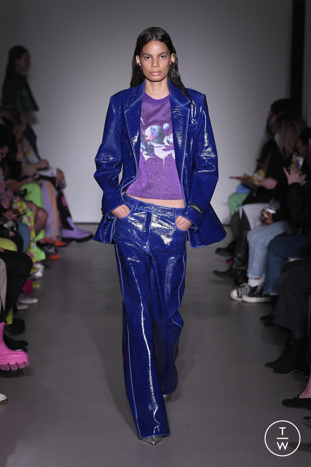 Fashion Week Milan Fall/Winter 2022 look 28 de la collection MSGM womenswear