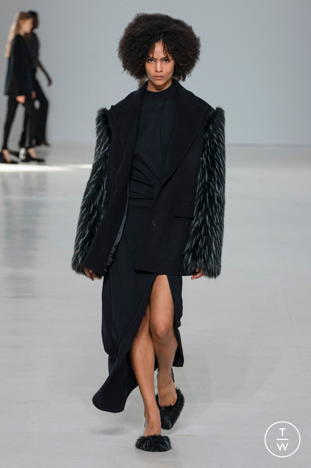 Fashion Week Milan Fall/Winter 2023 look 5 from the MSGM collection womenswear