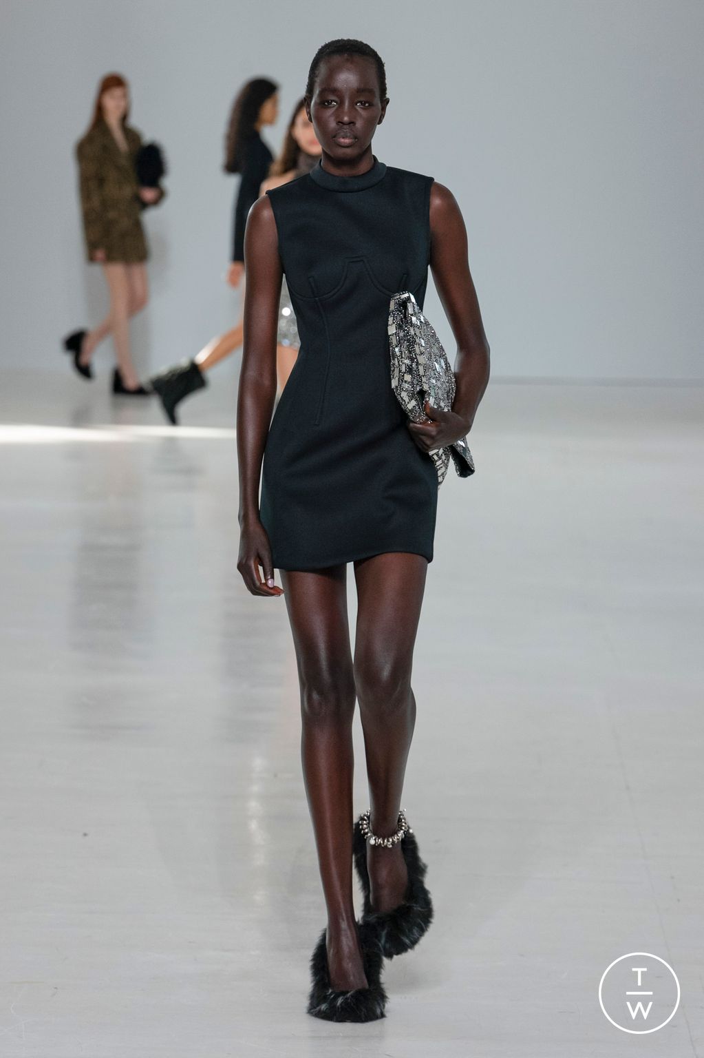 Fashion Week Milan Fall/Winter 2023 look 9 de la collection MSGM womenswear